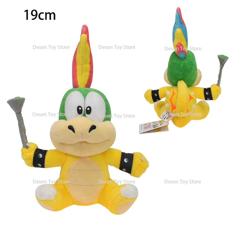 7 Styles Bowser Son Bros Plush Toys Iggy Wendy Morton Roy Ludwig Stuffed Animal Doll Baby Birthday Christmas Gifts