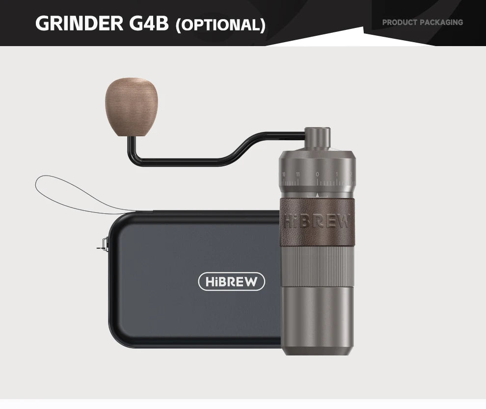 HiBREW Portable Espresso Coffee Machine for Car & Home Camping Coffee Maker Fit Nespresso Dolce Capsule Powder H4C