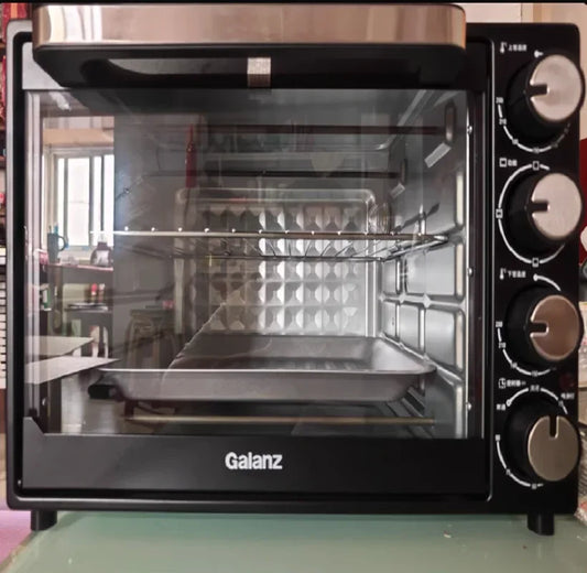 Galanz 220V Large Capacity Electric Oven, Multifunctional Steam Bake Oven with Smart Control for Home Baking