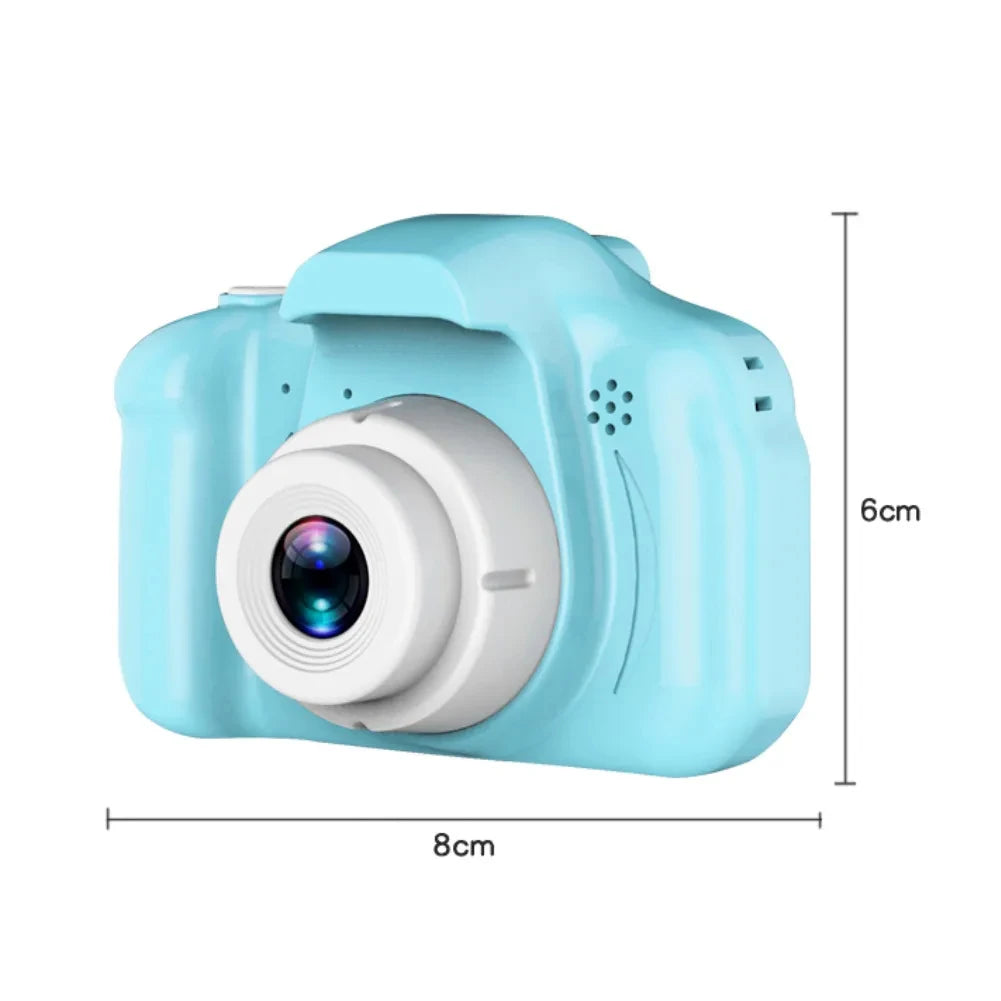 Child Mini Camera Toys Portable Outdoors Movement Camera Kids Early Education Toys Parent-Child Interaction HD Camera Toys Gifts