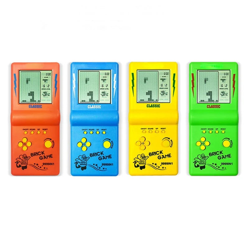 Portable Game Console BRICK GAME Handheld Game Players Electronic Game Toys Pocket Game Console Classic Childhood Gift - Merit Sell