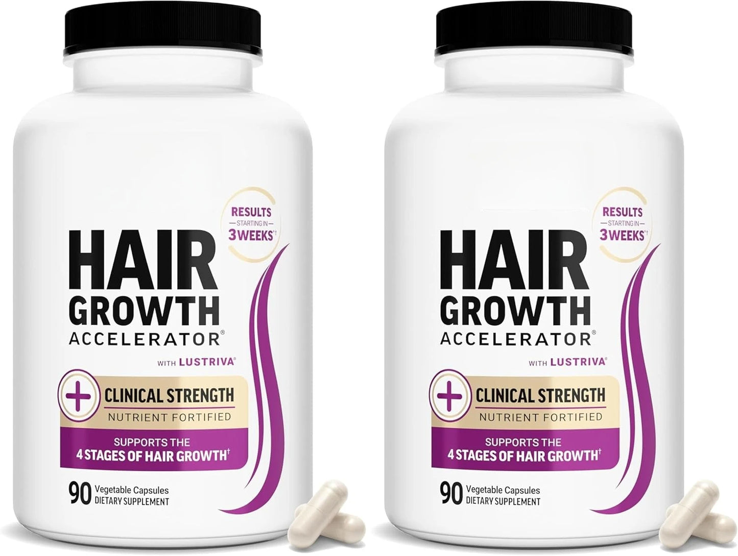 Hair Care Supplement with Biotin Vitamins and Horsetail Herbal Blend Daily Beauty Nutrition Capsules for Hair Appearance Support