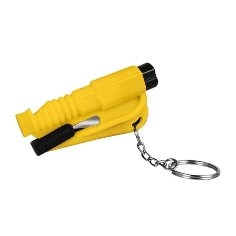 Car Safety Hammer Auto Emergency Glass Window Breaker Seat Belt Cutter Life-Saving Car Emergency Escape Hammer Survival Whistle - Merit Sell