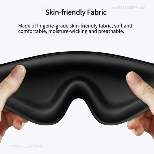 Dreamlight 3/4S Eye Mask Sleep 3D Stereoscopic Sleep Aid for Men Women Adult for Sleeping Block Out Light Travel Eye Mask