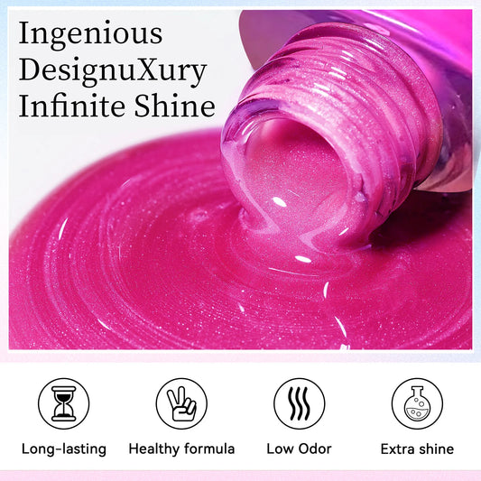 8ml Sparkling Water Light Cat Eye Gel Semi Permanent Soak Off Holographic Crystal Magnetic Gel Polish For Nail Art DIY Manicure