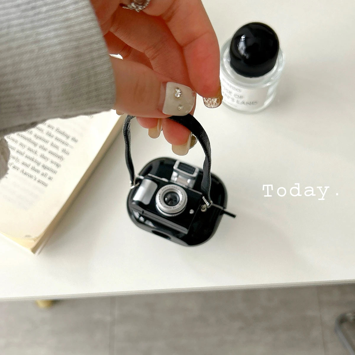 New creative flash camera ear case applies to for Samsung GalaxyBuds3/Buds3 pro headphone case