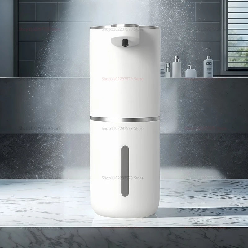 Automatic Touchless Soap Dispenser Wall Mount 4 Level Adjustable Pump Hand Soap for Bathroom Kitchen Sanitary