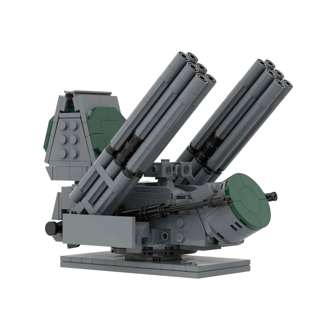 Dvina Close-In Weapon System Phalanx CIWS Skynex Kashtan S75 Goalkeeper Airframe Missile Battleship Artillery Military Block Toy