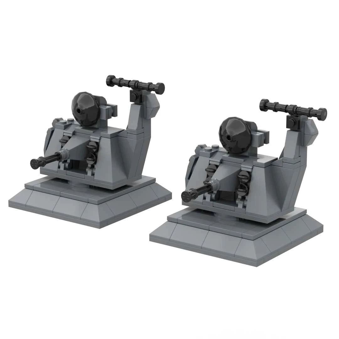 Dvina Close-In Weapon System Phalanx CIWS Skynex Kashtan S75 Goalkeeper Airframe Missile Battleship Artillery Military Block Toy