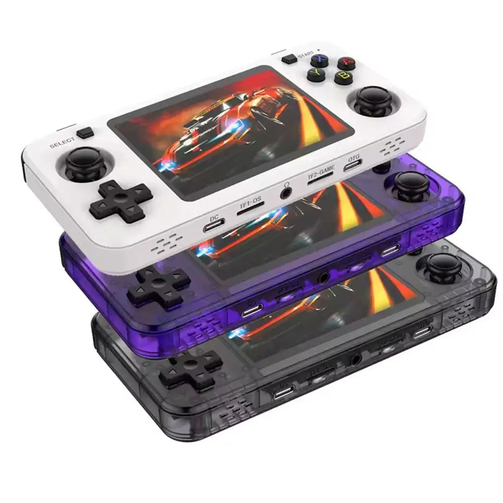 R36H Retro Gaming Console, Handheld Game Console with mAh Battery 3.5'' IPS Screen, 15000+Games,Support 20+ emulators Classic