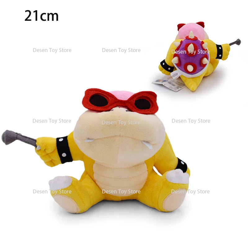 7 Styles Bowser Son Bros Plush Toys Iggy Wendy Morton Roy Ludwig Stuffed Animal Doll Baby Birthday Christmas Gifts