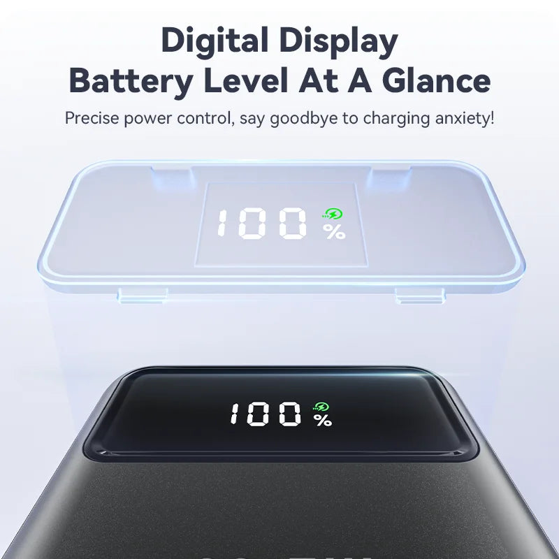 KUULAA powerbank 10000mAh powerbank 22.5W Portable Charger Fast Charging external battery power bank For iPhone 16 15 14 Xiaomi