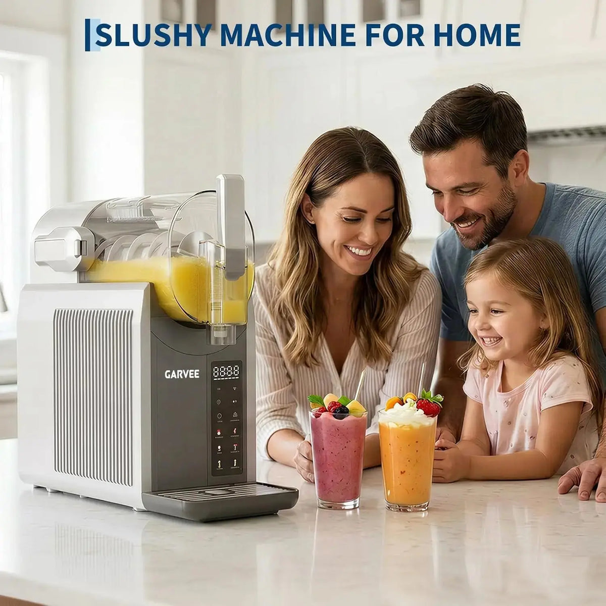 TWISTER.CK Slushie Machine | 68 oz, No Ice Needed, 6 Preset Modes & Auto-Clean