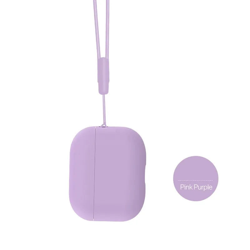 For AirPods Pro 3 2025 Case Silicone Protector for airpods Pro Front LED Visible Pro 2 Case cover with Lanyard for airpods pro 2
