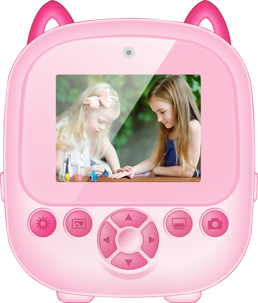 S5 Children HD Digital Camera Thermal Print Camera Photo Printing Camera HD Video For Kids Gift - Merit Sell