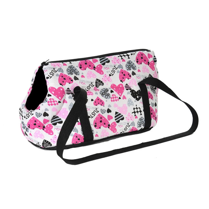 Pet Dog Bag Soft-Sided Interior Pad Carrier Tote for Dogs Cats Puppy Shoulder Backpack Outdoor Travel Pets Handbag Bulldog Teddy