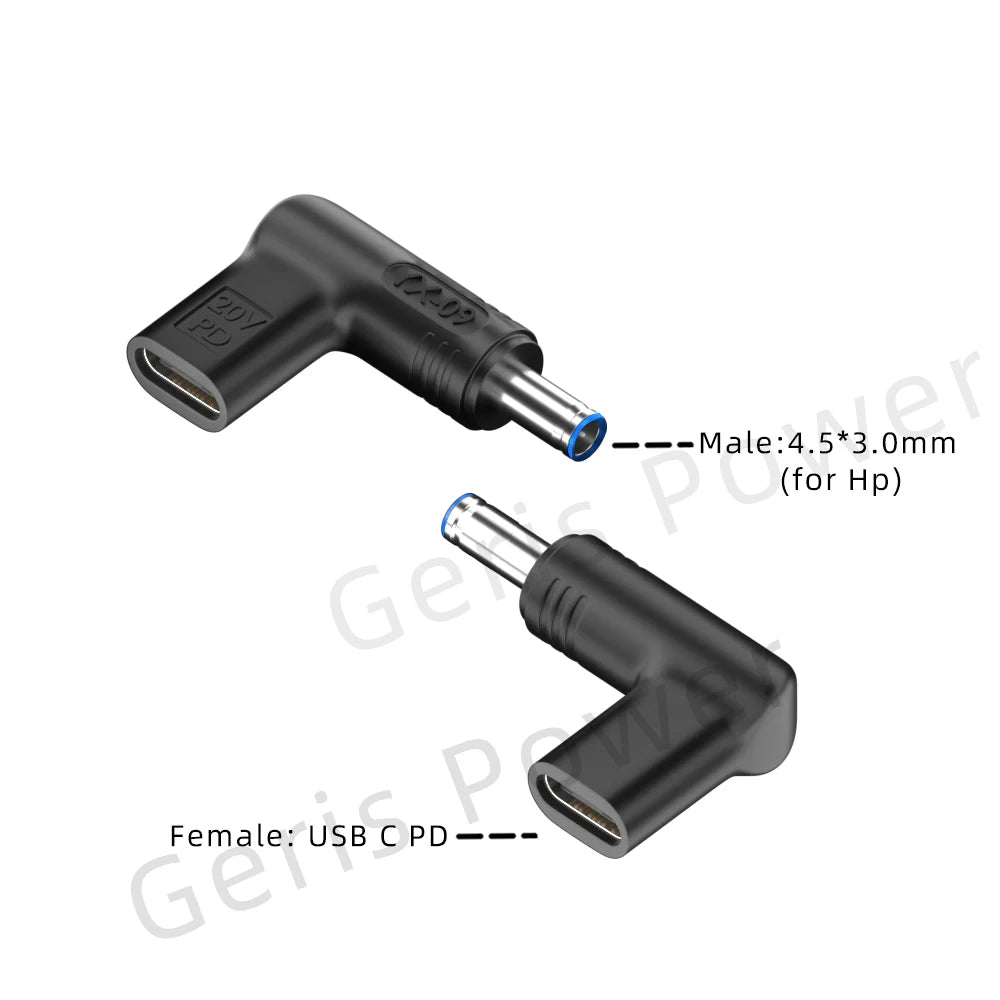 100W USB Type C PD Laptop Power Bank to Laptop Charger Converter for Asus Lenovo Hp Dell Samsung Dc Power Adapter Connector