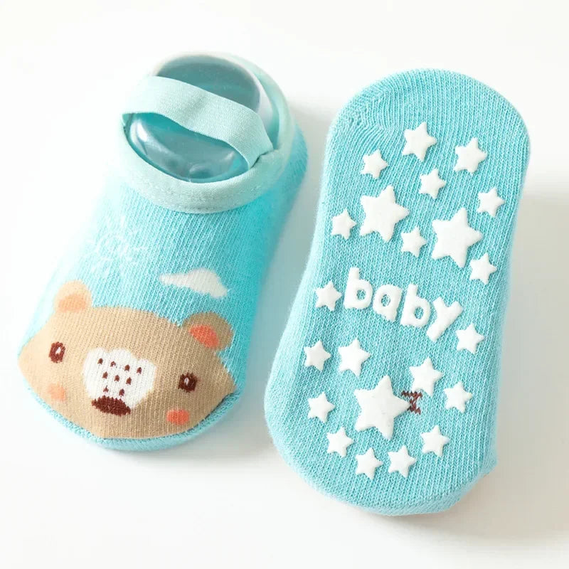 Children Ankle Socks Boys Girls Trampoline Socks Cotton Soft Baby Comfortable Boat Sock Kids Floor Sport Clothing Accessories