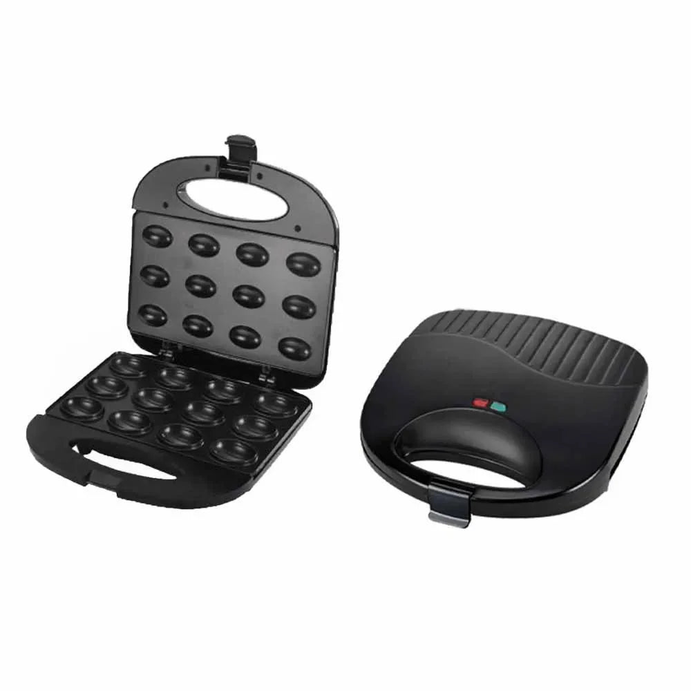 Electric Walnut Cake Waffle Maker With Nuts 12 Holes Cooking Kitchen Biscuits Making for Baking Business Nuts Waffle