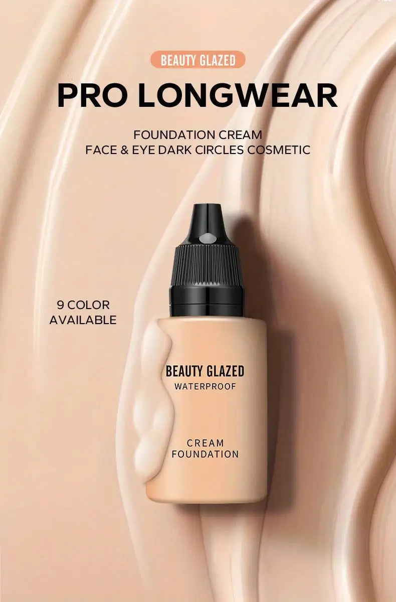 2Pcs Makeup Set Primer & Foundation Matte Velvet Waterproof Foundation Long Lasting Portable Makeup Travel Makeup Set