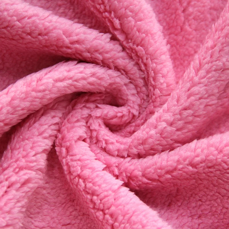 Baby Blanket Warm Double Layer Swaddle Wrap Newborn Thermal Soft Fleece Bath Towel Fluffy Baby Stroller Blanket Sleepsack 70*100