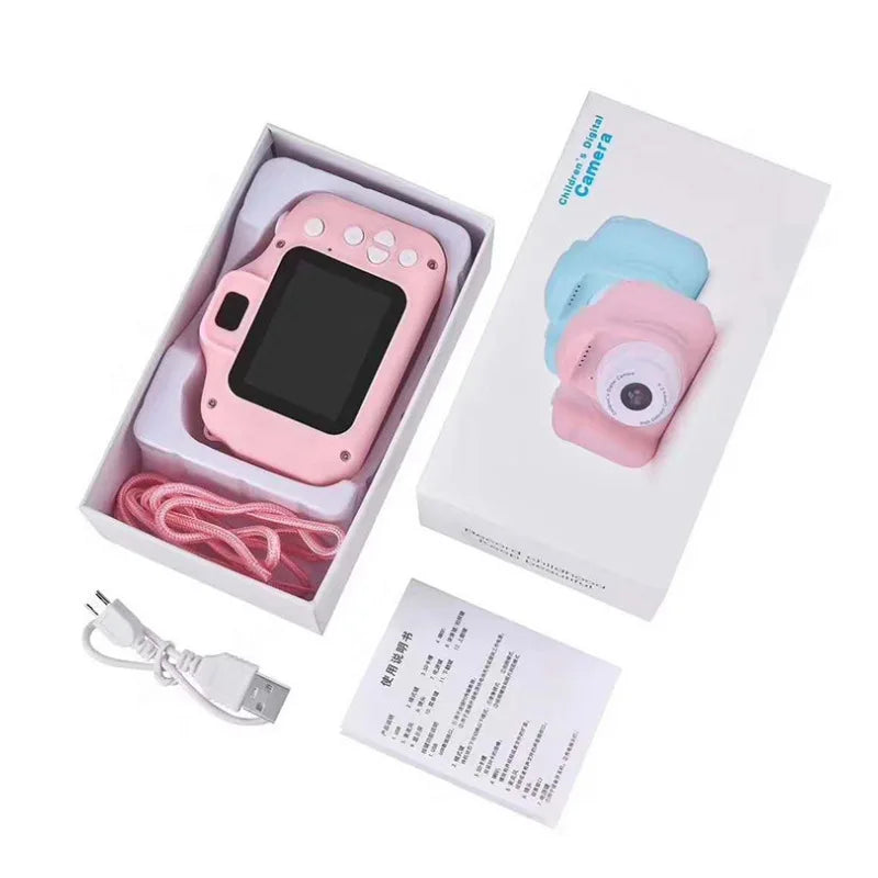 Child Mini Camera Toys Portable Outdoors Movement Camera Kids Early Education Toys Parent-Child Interaction HD Camera Toys Gifts