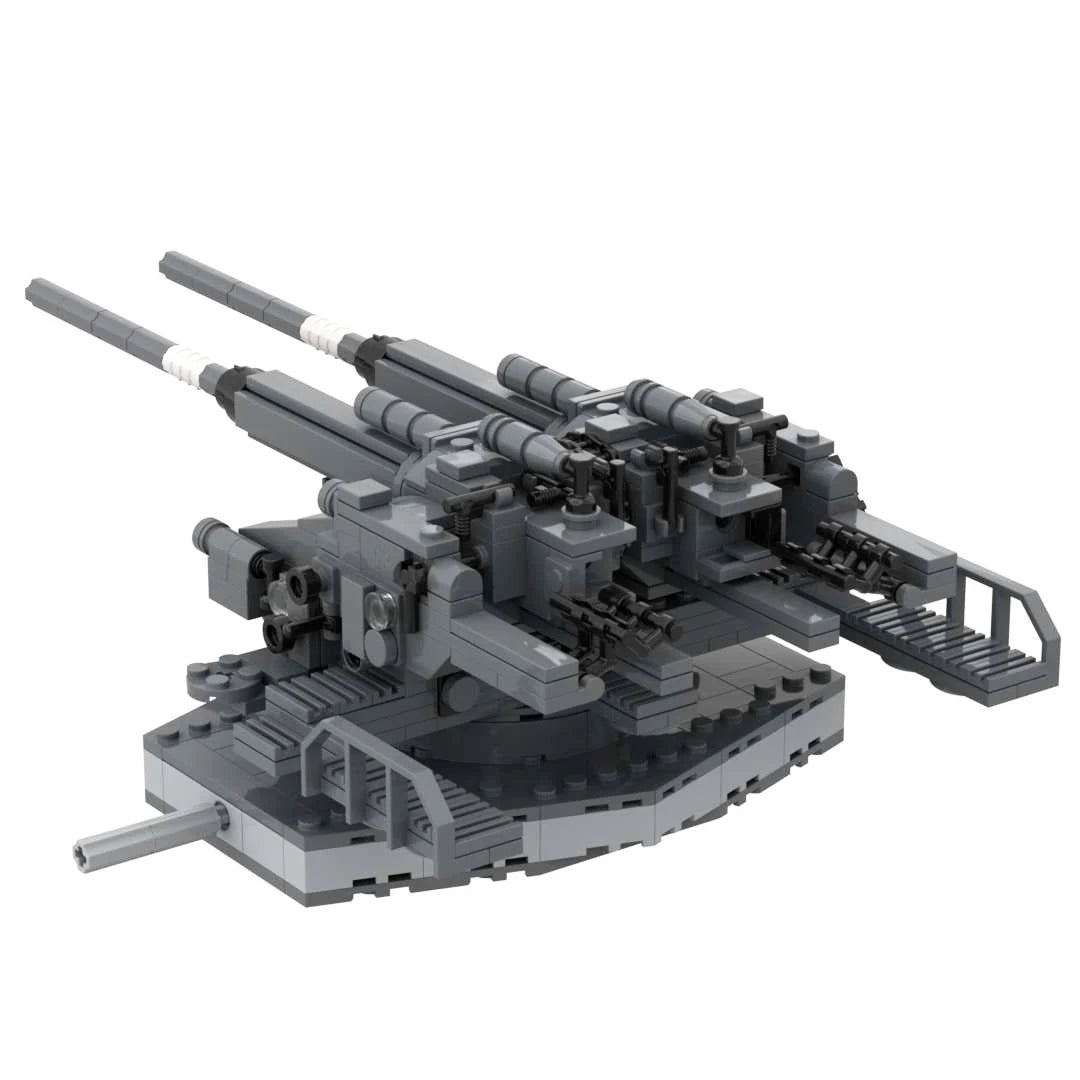 Dvina Close-In Weapon System Phalanx CIWS Skynex Kashtan S75 Goalkeeper Airframe Missile Battleship Artillery Military Block Toy