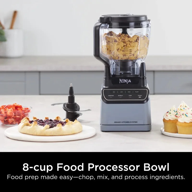 Ninja® Grand Kitchen System 1200, Blender, 4 Preset Auto-iQ® Programs, KS500 - Merit Sell