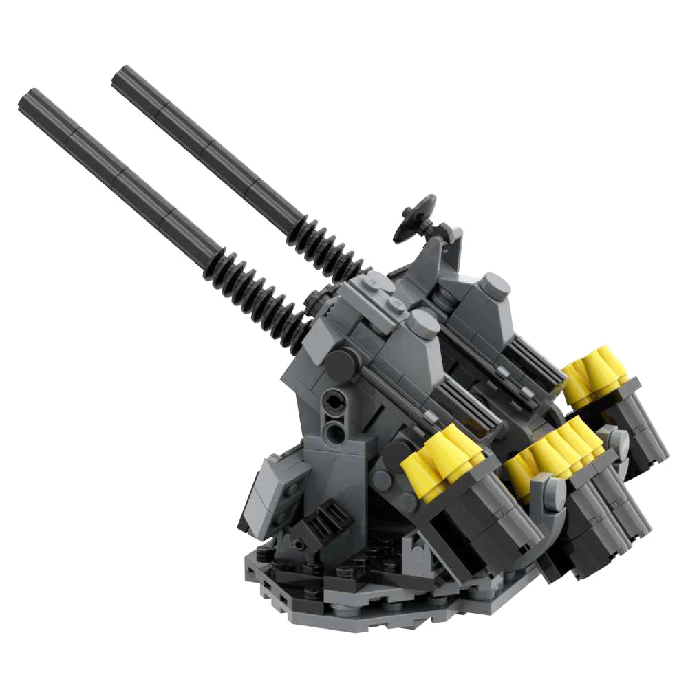 Dvina Close-In Weapon System Phalanx CIWS Skynex Kashtan S75 Goalkeeper Airframe Missile Battleship Artillery Military Block Toy