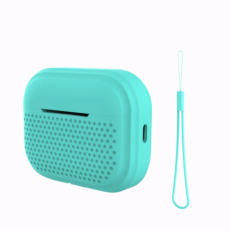 For Airpods Pro 2 Case Silicone USB C With Lanyard Hole Shockproof Earphone Cases Headphone Cover For Airpods 3 1 Pro2 3rd Shell