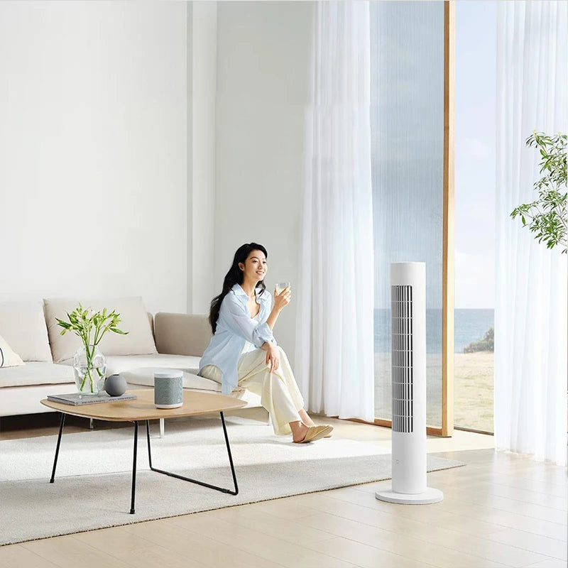 XIAOMI MIJIA Smart DC Inverter Tower Fan 2,Energy-Saving,150° Ultra-Wide-angle Ventilation,100* Adjustable Speed Levels,For Home