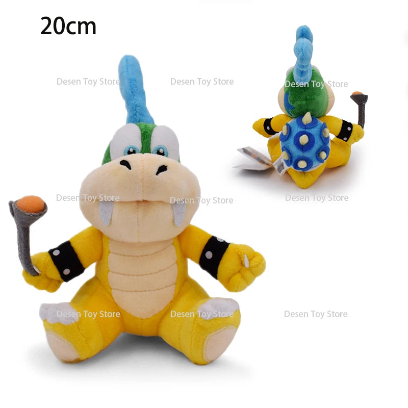 7 Styles Bowser Son Bros Plush Toys Iggy Wendy Morton Roy Ludwig Stuffed Animal Doll Baby Birthday Christmas Gifts
