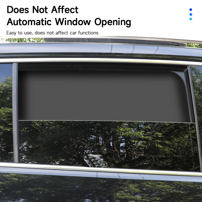 Car Side Window Sun Shade Magnetic UV Blocking Car Curtain Summer Anti-Glare Sun Protection Auto Sunshade for Personal Privacy