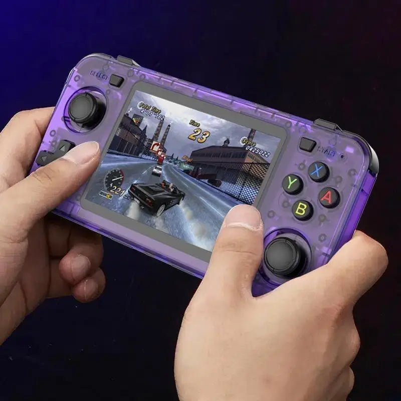 R36H Retro Gaming Console, Handheld Game Console with mAh Battery 3.5'' IPS Screen, 15000+Games,Support 20+ emulators Classic