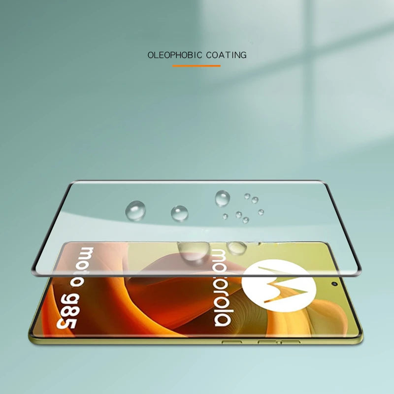 3D Curved Tempered Glass For Motorola Moto G85 Protective Screen Protector For Moto G85 motog85 g 85 Glass Film Cover