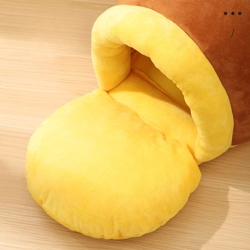 Removable and Washable Cat Nest Honey Pot Nest Pet Nest Warm and Comfortable Winter Supplies Cat House Cat House Pet Supplies