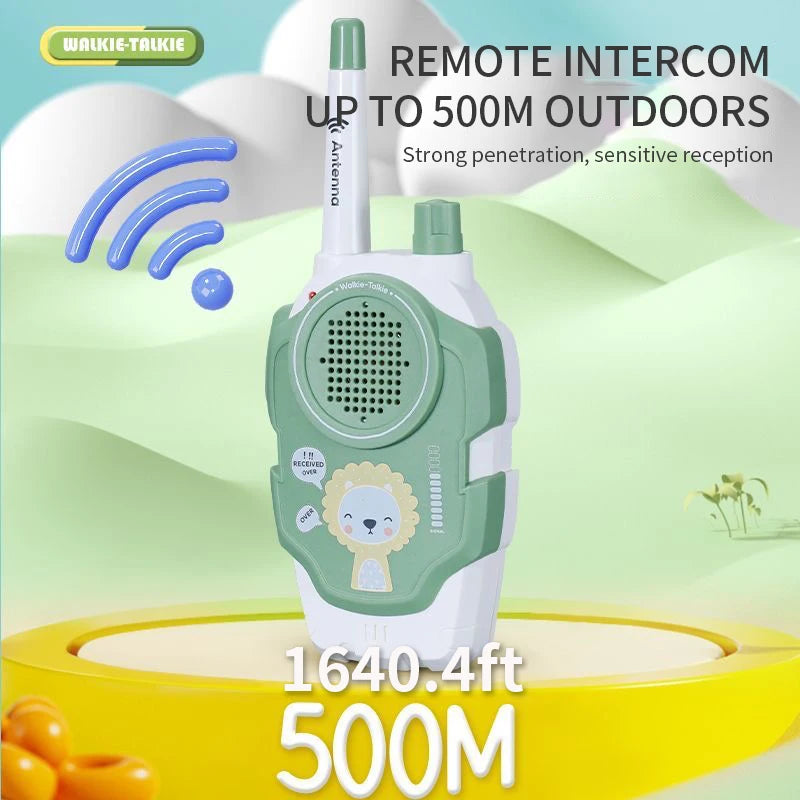 Walkie-talkie mobile phone outdoor cute toy children parent-child intercom machine cartoon boys and girls educational toy gift - Merit Sell