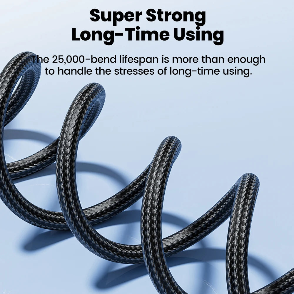 100W USB To Type C Fast Charging Cable 90° Double Elbow Bend Mobile Game Fast Charging Cable For Xiaomi Huawei With LED 0.25m/1m
