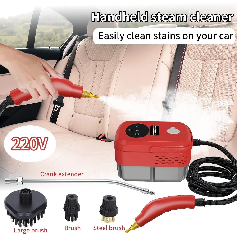 Electric Steam Cleaner High Pressure and High Temperature Handheld Sterilization Steam Cleaner For Home Kitchen Hood Cleaning