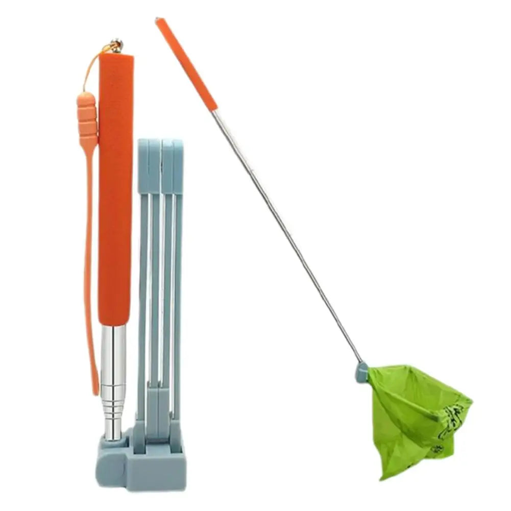 28.7-inch Long Handle Steel Dog Cat Pet Poop Scoop Garbage Grabber Dirt Picker Environmentally Friendly Clean Pet