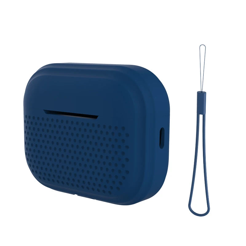 For Airpods Pro 2 Case Silicone USB C With Lanyard Hole Shockproof Earphone Cases Headphone Cover For Airpods 3 1 Pro2 3rd Shell
