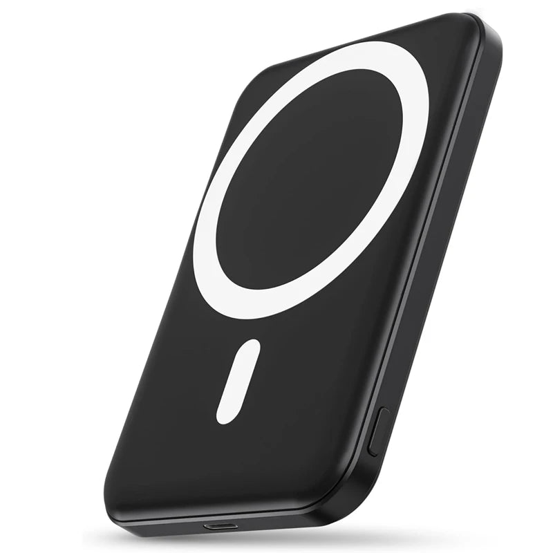 Magnetic Power Bank 5000mAh Slim Wireless Portable Charger External Battery 15W Fast Charging Portable Charger for iPhone 12-16