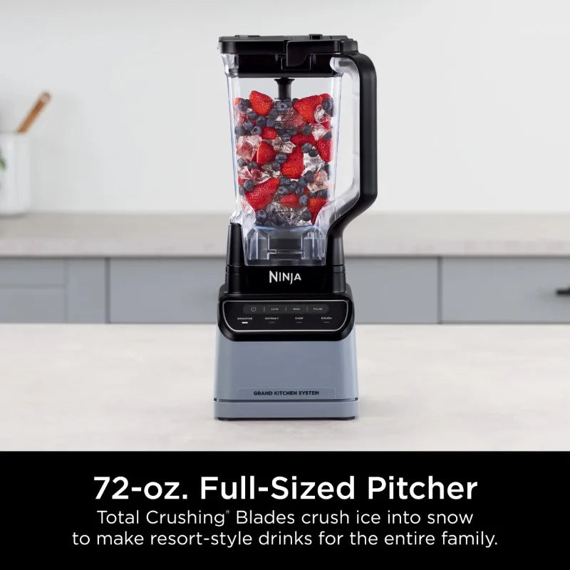 Ninja® Grand Kitchen System 1200, Blender, 4 Preset Auto-iQ® Programs, KS500 - Merit Sell