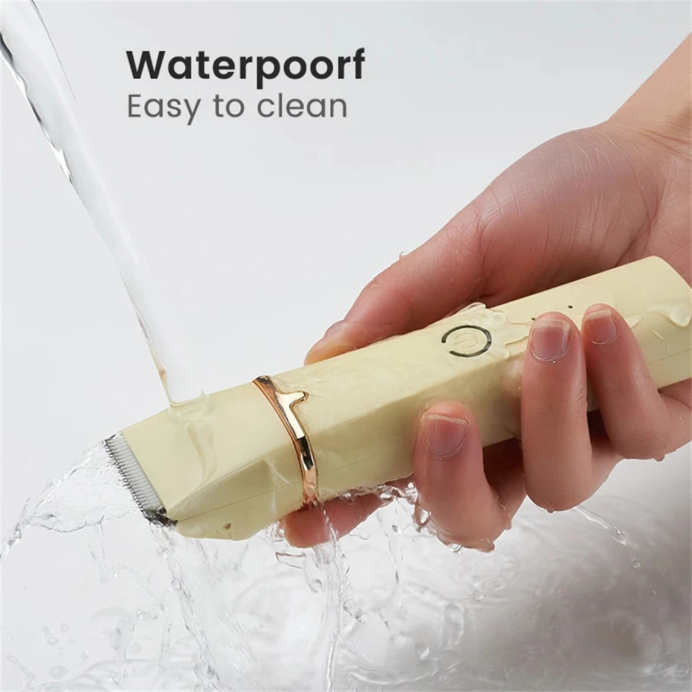 4 IN 1 Pet Hair Trimmer With 4 Blades Grooming Clipper Nail Grinder Paw Shaver Low Noise Durable Pet Trimmer Grooming Kit - Merit Sell