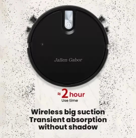 2025 New 5-in-1 Wireless Smart Sweeping Robot Multifunctional Ultra-quiet Vacuum Mopping and Humidifying Home Appliance