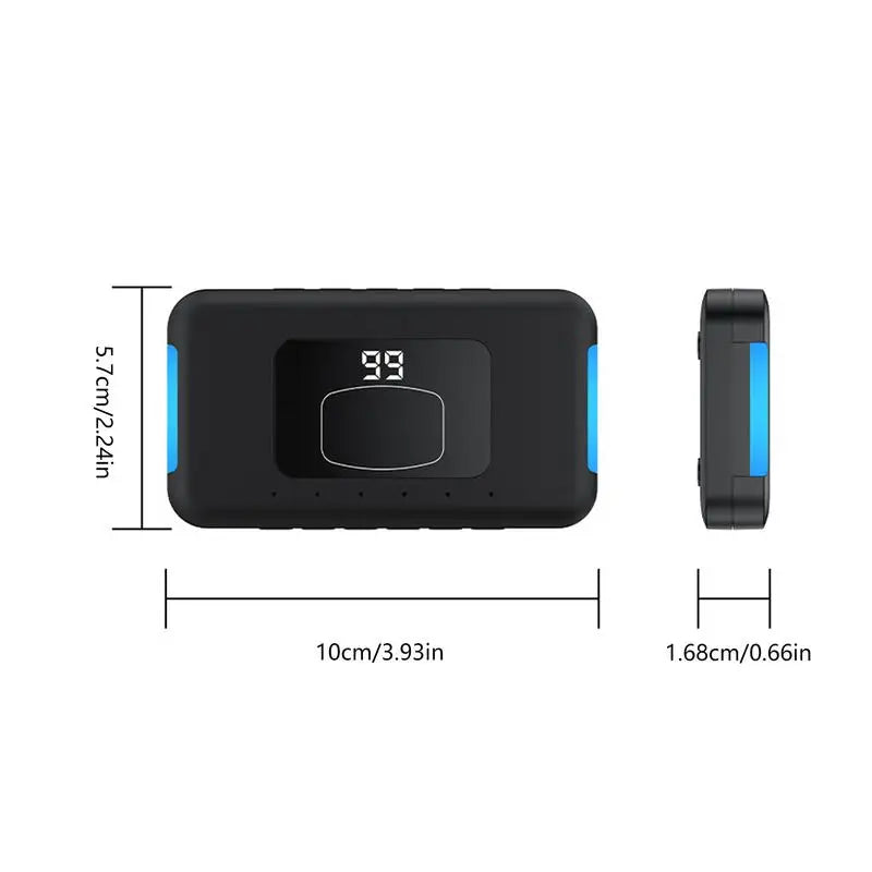 Smart Phone Wireless Auto Screen Clicker BT-Compatible 199 Gear Adjust Clicking Simulator Mute For Live Stream Play Game