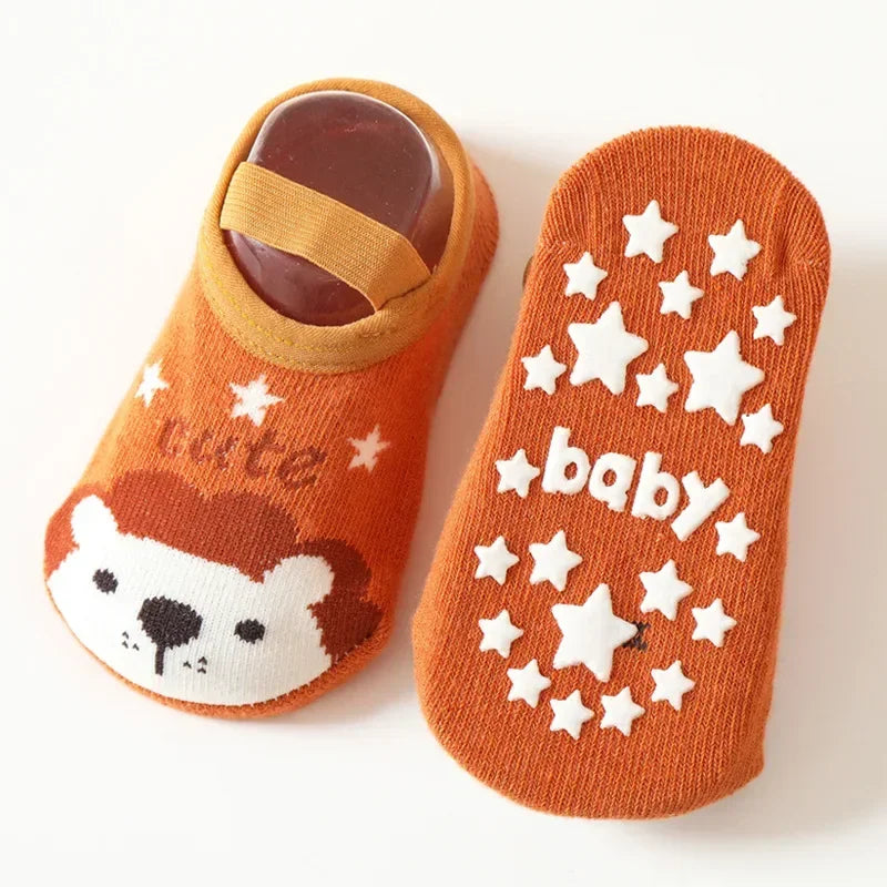 Children Ankle Socks Boys Girls Trampoline Socks Cotton Soft Baby Comfortable Boat Sock Kids Floor Sport Clothing Accessories