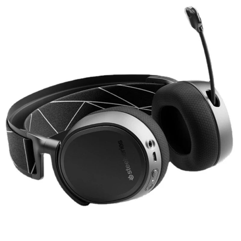 SteelSeries Arctis 9 Wireless Gaming Headset Integrated 2.4GHz Wireless + Bluetooth 20+ Hour Battery Life E-games 7.1 headphone