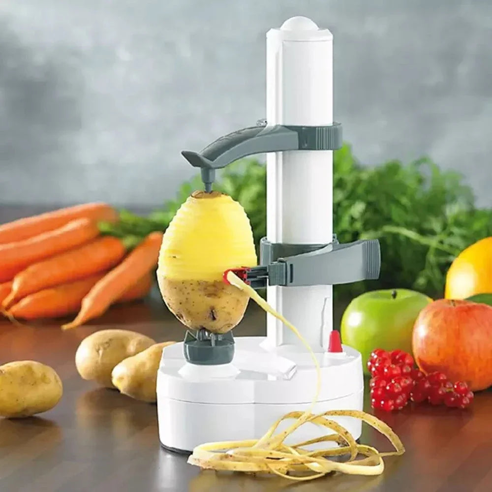 Electric Peeler Automatic Rotary Peeler Lemon Vegetable Potato Kitchen Peeling Tool
