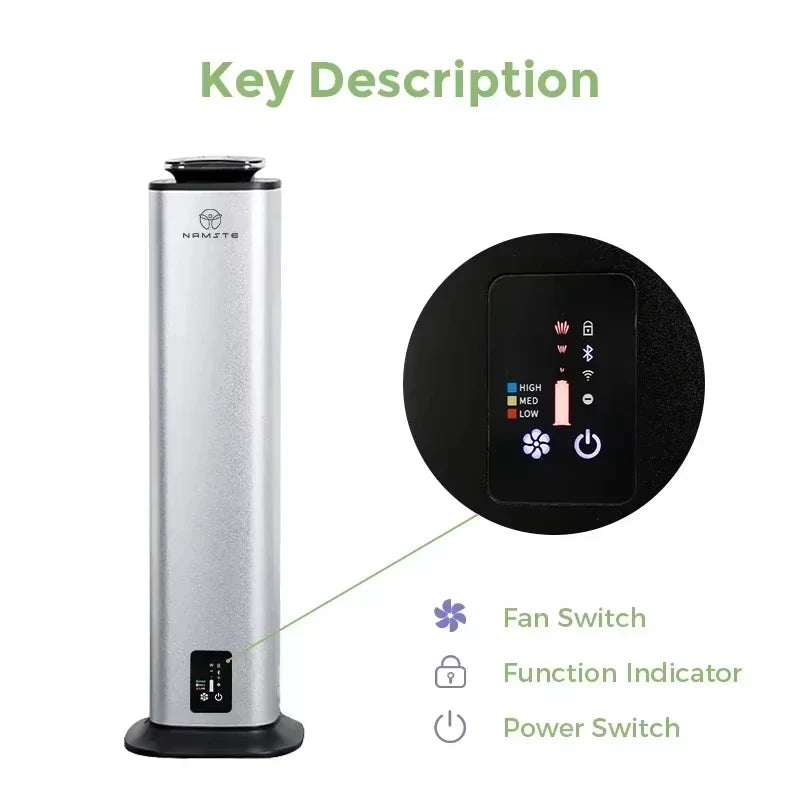 NAMSTE Electric Aromatic Diffuser Coverage 4000m³ Smart Bluetooth Essential Oils Fragrance Machine Home Hotel Scenting Device - Merit Sell